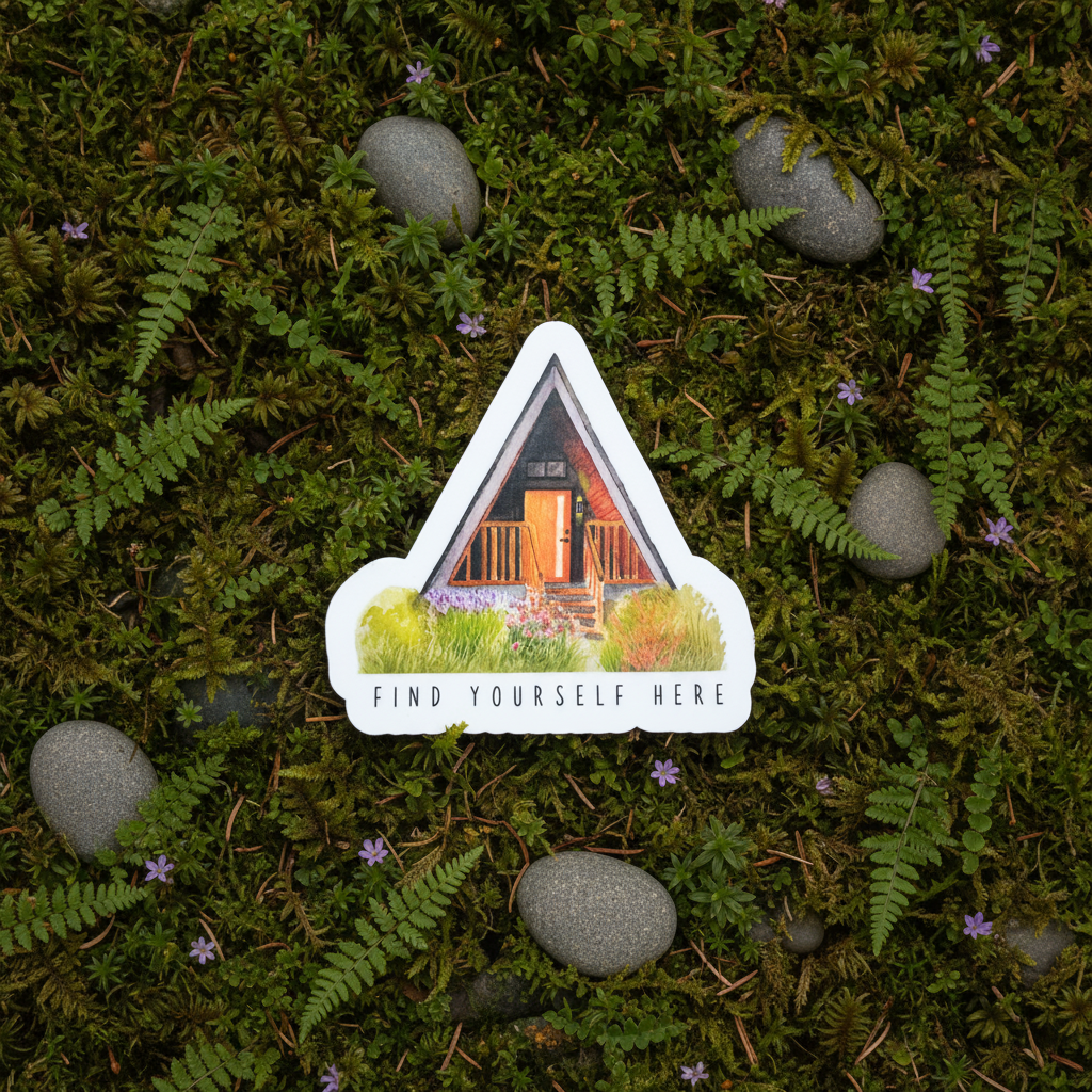Nectar A-Frame Vinyl Sticker - No Shadow