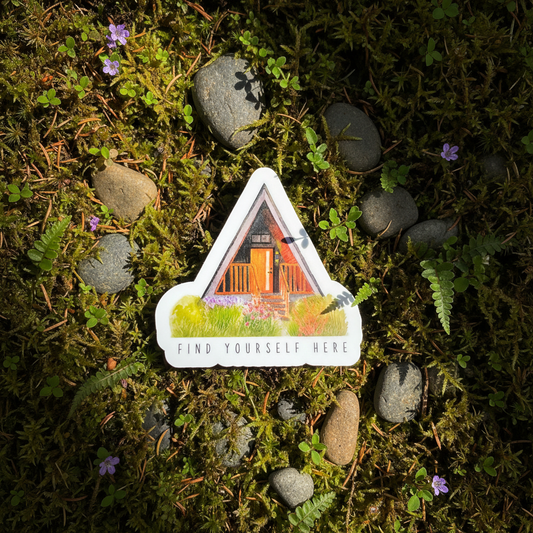 Nectar A-Frame Vinyl Sticker - Shadow to Side